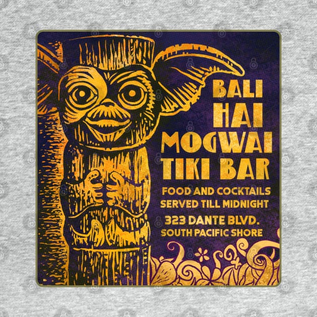 Mogwai Tiki Bar by ChetArt